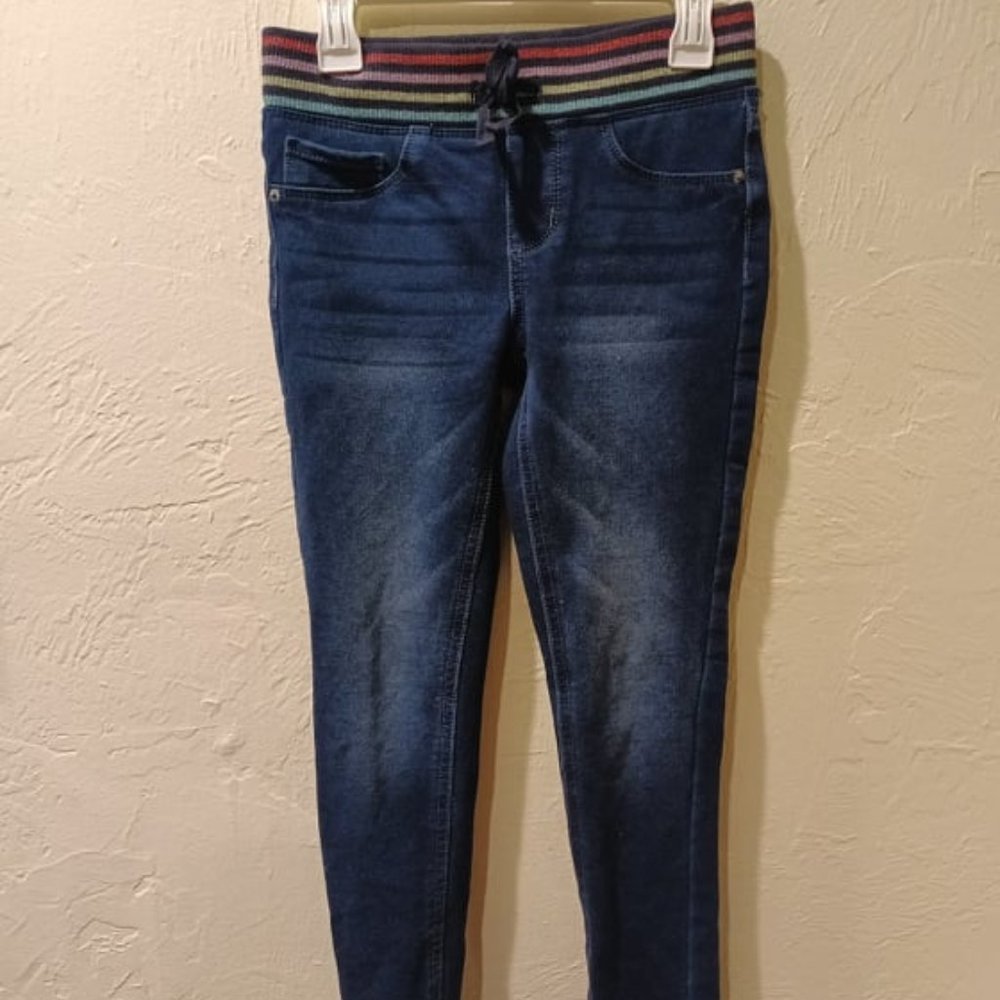 Vanilla Star Rainbow waist girls jeans